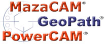 MazaCAM GeoPath PowerCAM